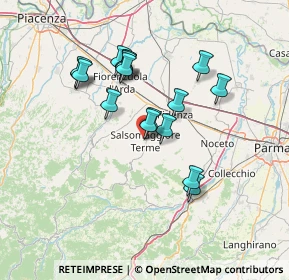 Mappa Via G. Valentini, 43039 Salsomaggiore Terme PR, Italia (12.42706)