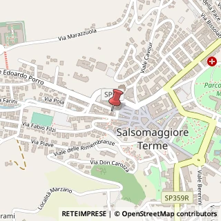 Mappa Viale Porro, 1, 43039 Salsomaggiore Terme, Parma (Emilia Romagna)