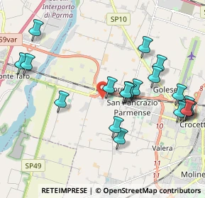 Mappa Strada Mulattiera di Mezzo, 43126 Parma PR, Italia (2.1985)