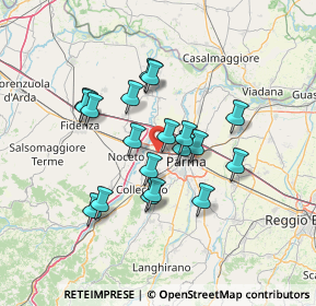 Mappa Strada Mulattiera di Mezzo, 43126 Parma PR, Italia (11.59789)