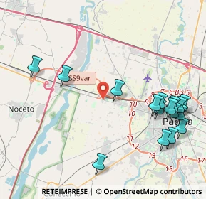 Mappa Strada Mulattiera di Mezzo, 43126 Parma PR, Italia (5.00813)