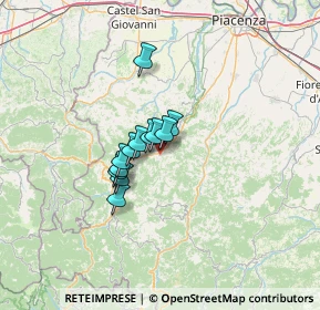 Mappa Località Vezzera, 29020 Coli PC, Italia (7.83083)