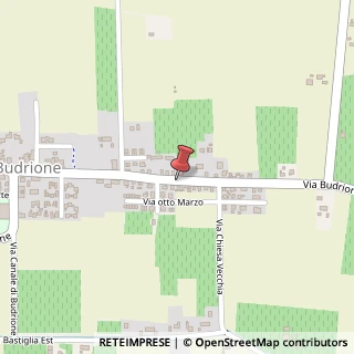 Mappa Via Budrione Migliarina Parte Ovest, 27, 41012 Carpi, Modena (Emilia Romagna)