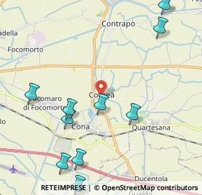 Mappa Via Ribaltina, 44124 Codrea FE, Italia (2.77636)