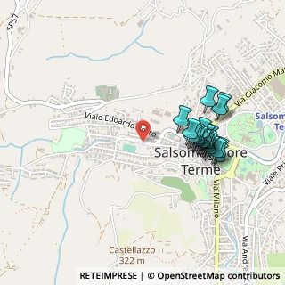 Mappa Via Gorizia, 43039 Salsomaggiore Terme PR, Italia (0.4605)