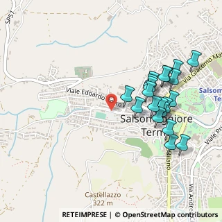 Mappa Via Gorizia, 43039 Salsomaggiore Terme PR, Italia (0.503)