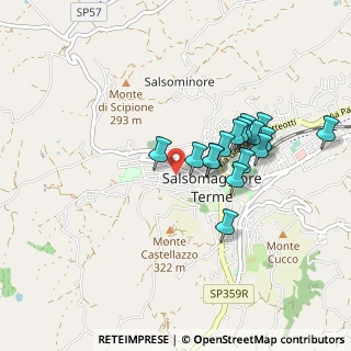 Mappa Via Gorizia, 43039 Salsomaggiore Terme PR, Italia (0.78063)