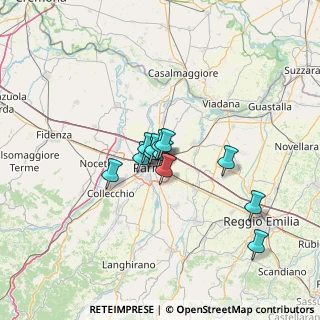 Mappa Via Cristoforo Colombo, 43122 Parma PR, Italia (8.76667)