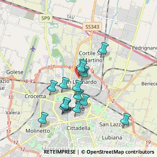 Mappa Via Giovanni Amendola, 43122 Parma PR, Italia (1.67867)