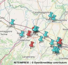 Mappa Via Puzzarini, 43122 Parma PR, Italia (17.44105)