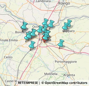 Mappa 124, 44124 Ferrara FE, Italia (9.81778)