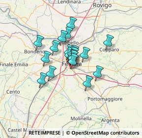 Mappa 124, 44124 Ferrara FE, Italia (8.673)