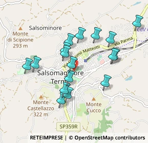 Mappa 43039 Salsomaggiore Terme PR, Italia (0.86588)