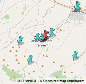 Mappa 43039 Salsomaggiore Terme PR, Italia (3.0575)