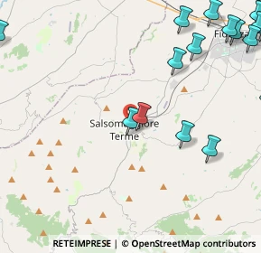 Mappa 43039 Salsomaggiore Terme PR, Italia (6.78)