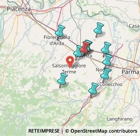 Mappa 43039 Salsomaggiore Terme PR, Italia (12.17455)