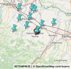 Mappa 43039 Salsomaggiore Terme PR, Italia (11.88923)