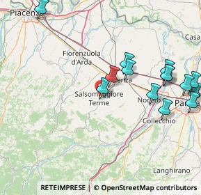 Mappa 43039 Salsomaggiore Terme PR, Italia (18.67286)