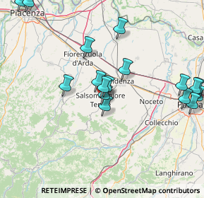 Mappa 43039 Salsomaggiore Terme PR, Italia (17.37941)