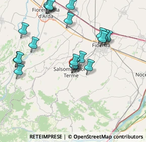 Mappa 43039 Salsomaggiore Terme PR, Italia (8.686)