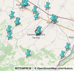 Mappa 43039 Salsomaggiore Terme PR, Italia (9.784)