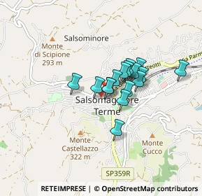 Mappa Piazza della Libertà, 43039 Salsomaggiore Terme PR, Italia (0.54563)