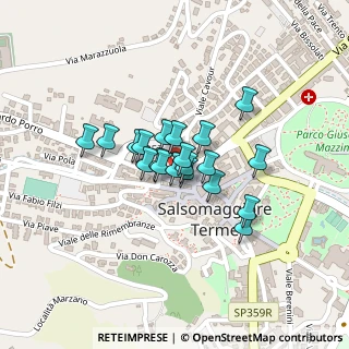 Mappa Via Loschi, 43039 Salsomaggiore Terme PR, Italia (0.135)