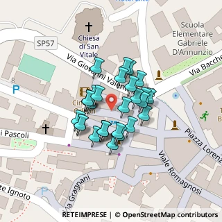 Mappa Via Mazzini, 43039 Salsomaggiore Terme PR, Italia (0.03724)