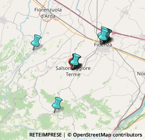Mappa Via Divisione Julia, 43039 Salsomaggiore Terme PR, Italia (5.866)