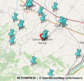 Mappa Via Divisione Julia, 43039 Salsomaggiore Terme PR, Italia (9.7035)