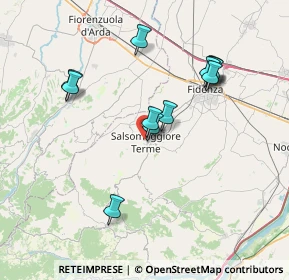 Mappa Via Giuseppe Mazzini, 43039 Salsomaggiore Terme PR, Italia (7.00667)