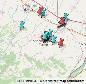 Mappa Via Divisione Julia, 43039 Salsomaggiore Terme PR, Italia (4.61474)