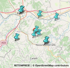 Mappa Via F. Perosino, 14047 Mombercelli AT, Italia (7.20462)