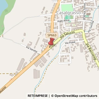 Mappa Via Saluzzo,  36, 12030 Casalgrasso, Cuneo (Piemonte)