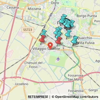 Mappa Via Ada Negri, 44124 Ferrara FE, Italia (1.8455)