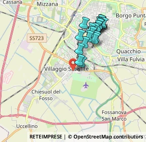 Mappa Via Ada Negri, 44124 Ferrara FE, Italia (1.7755)