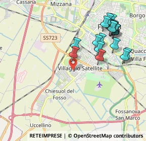 Mappa Via Giacomo Puccini, 44124 Ferrara FE, Italia (2.2685)