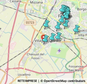 Mappa Via Giacomo Puccini, 44124 Ferrara FE, Italia (2.34)