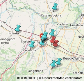 Mappa Via Ignazio Affanni, 43122 Parma PR, Italia (11.26417)