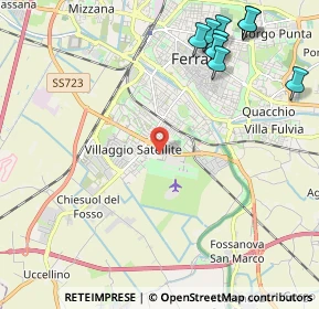 Mappa Centro Commerciale Il Castello, 44124 Ferrara FE, Italia (3.16636)