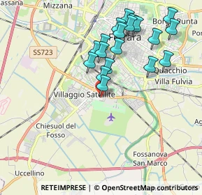 Mappa Centro Commerciale Il Castello, 44124 Ferrara FE, Italia (1.95737)