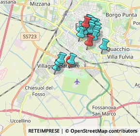 Mappa Centro Commerciale Il Castello, 44124 Ferrara FE, Italia (1.7075)