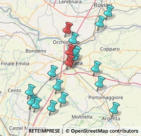 Mappa Centro Commerciale Il Castello, 44124 Ferrara FE, Italia (15.41611)
