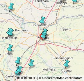 Mappa Centro Commerciale Il Castello, 44124 Ferrara FE, Italia (23.96895)