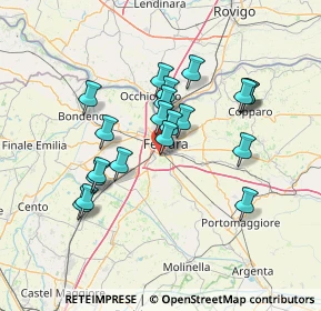 Mappa Centro Commerciale Il Castello, 44124 Ferrara FE, Italia (12.488)