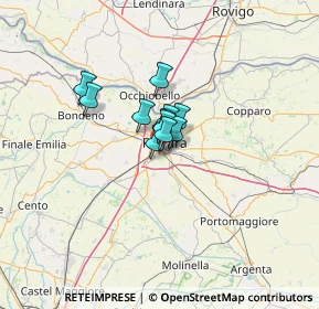 Mappa Centro Commerciale Il Castello, 44124 Ferrara FE, Italia (6.12364)