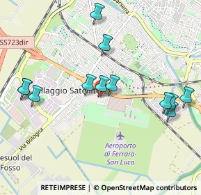 Mappa Centro Commerciale Il Castello, 44124 Ferrara FE, Italia (1.06333)