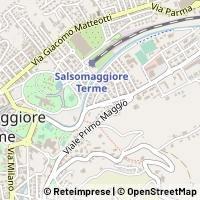 Map Salsomaggiore Terme