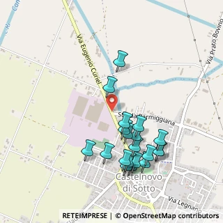 Mappa Via Eugenio Curiel, 42024 Castelnovo di sotto RE, Italia (0.5035)