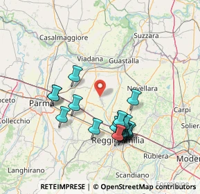 Mappa Via Eugenio Curiel, 42024 Castelnovo di sotto RE, Italia (14.232)